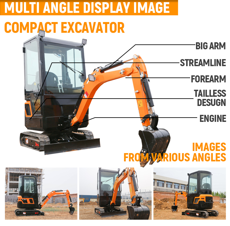 1.7 Ton Pilothouse Mini Excavator